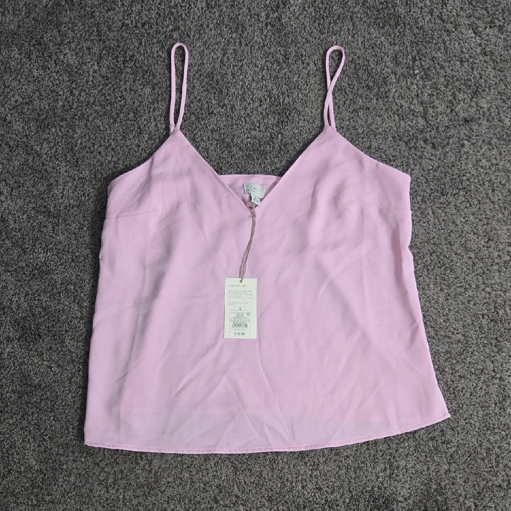 Light Pink Spaghetti Strap Top